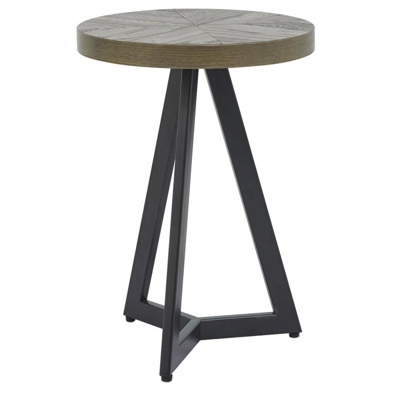 Bohemia Fumed Oak Lamp Table